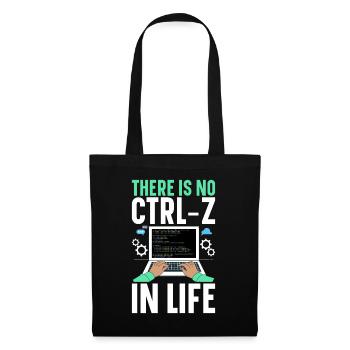 Programmer Computer Scientist Computer Nerd Gift - Tote Bag - black - Front