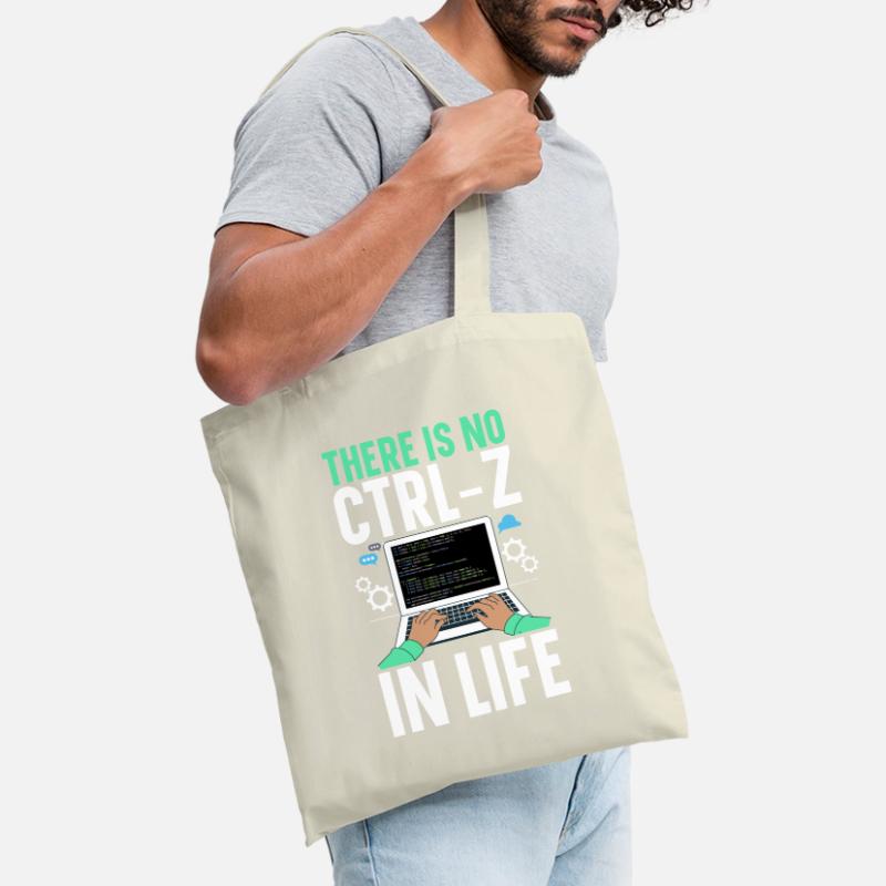 Programmierer Informatiker Computer Nerd Geschenk Stoffbeutel