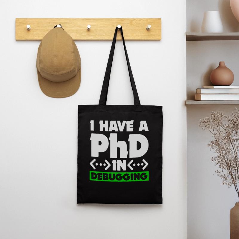 Programmierer Informatiker Computer Nerd Geschenk Stoffbeutel