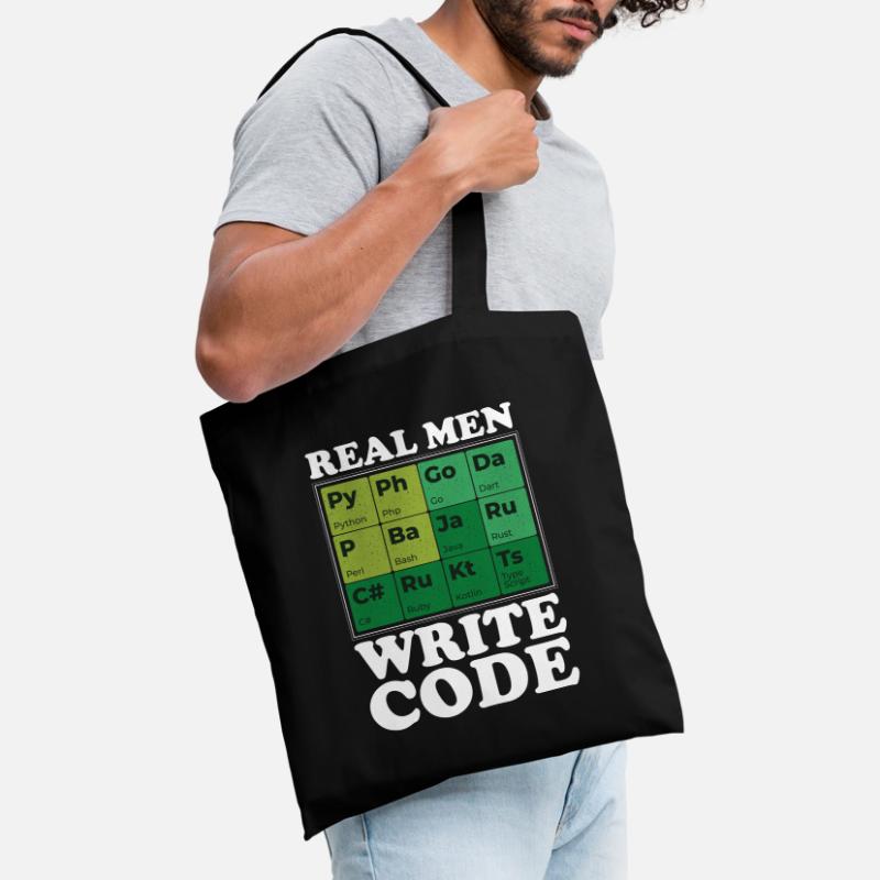 Programmierer Informatiker Computer Nerd Geschenk Stoffbeutel