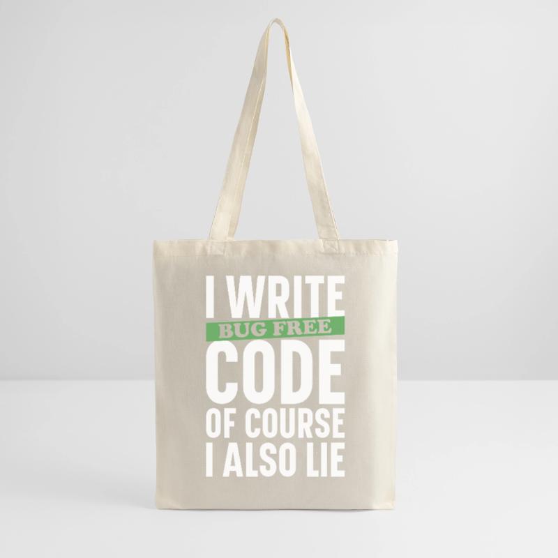 Programmierer Informatiker Computer Nerd Geschenk Stoffbeutel