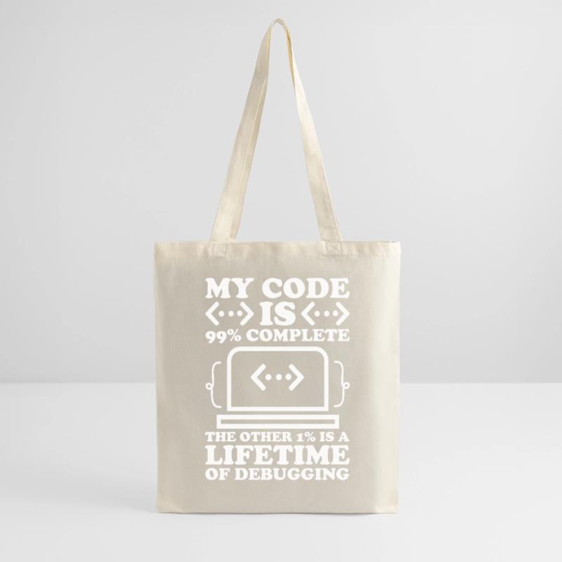 Programmierer Informatiker Computer Nerd Geschenk Stoffbeutel