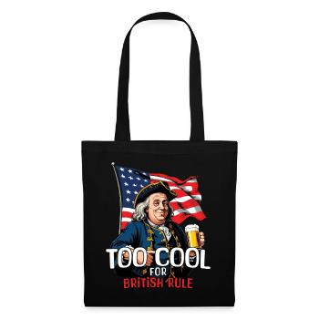 Pas de règle britannique Célébrez le - Sac en tissu - noir - Devant