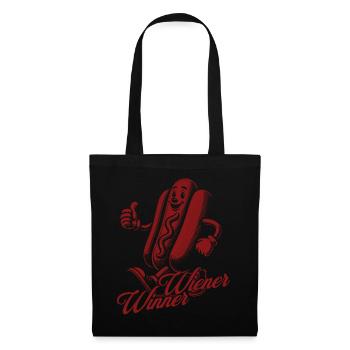 Gagnant viennois Retro Vintage Design 4 juillet - Sac en tissu - noir - Devant