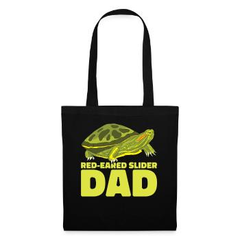 Red-eared Turtle Turtle - Tote Bag - black - Front
