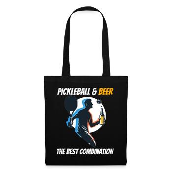 Pickleball & Beer The Best Combination - Tote Bag - black - Front