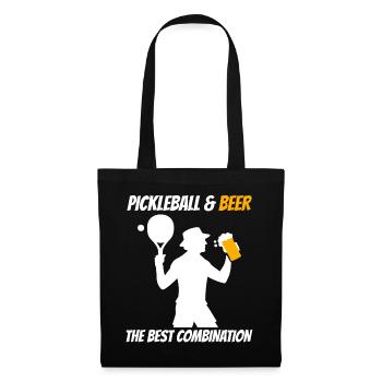Pickleball & Beer The Best Combination - Tote Bag - black - Front