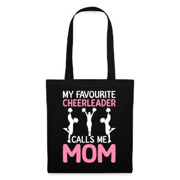Cheerleading Cheer Squad Favorite Cheerleaders - Tote Bag - black - Front