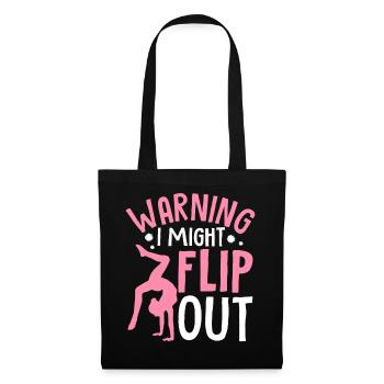Funny Cheerleading Cheerleader Cheer Squad Might F - Tote Bag - black - Front