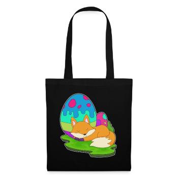 Fox Easter Easter Eggs - Tote Bag - black - Front