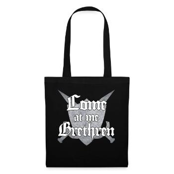 Venez à moi Frères Joute Ren Faire - Sac en tissu - noir - Devant