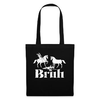 Bruh Drôle Joute Ren Faire - Sac en tissu - noir - Devant