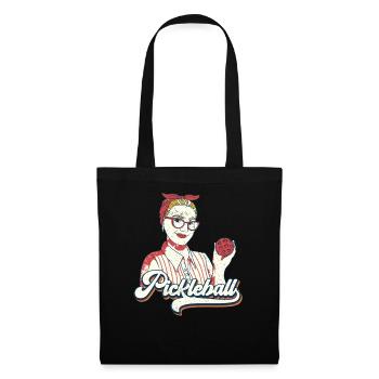 Pickleball Player Pickleball Balls Vintage - Tote Bag - black - Front