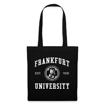 Frankfurt University Universität Hochschule Uni - Tote Bag - black - Front