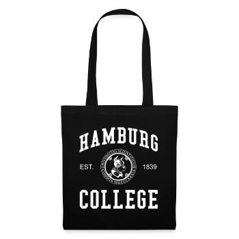 Hamburg College University Universität Hochschule - Sac en tissu - noir - Devant