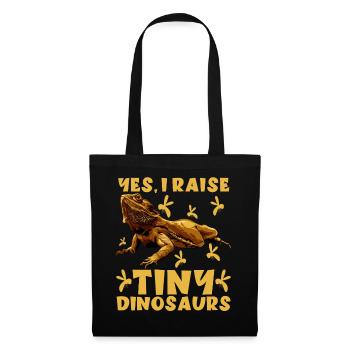 Funny Bearded Dragon Beardie - Tote Bag - black - Front