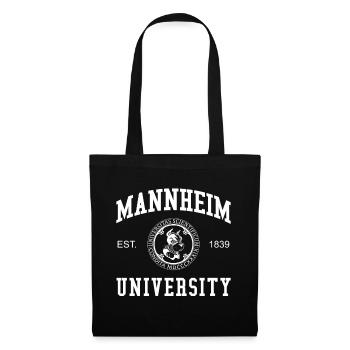Mannheim University Universität Hochschule Uni - Tote Bag - black - Front