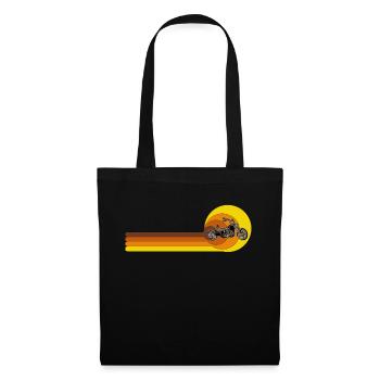 Trike Trike Rider Motor Trike Vintage Trike Bike - Tote Bag - black - Front