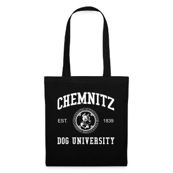 Université canine de Chemnitz Universität Hochschule Uni - Sac en tissu - noir - Devant