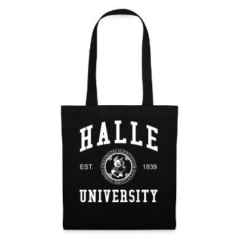 Université de Halle Universität Hochschule Uni - Sac en tissu - noir - Devant
