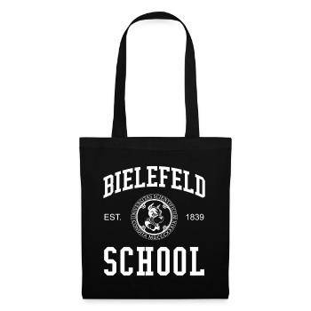Bielefeld School Universität Hochschule University - Tote Bag - black - Front