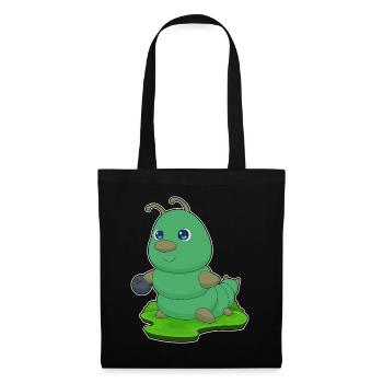 Caterpillar Bowling Boule de bowling - Sac en tissu - noir - Devant