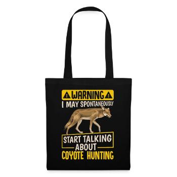 Coyote Hunter Yote - Tote Bag - black - Front