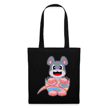 Mouse Easter Easter Egg - Tote Bag - black - Front