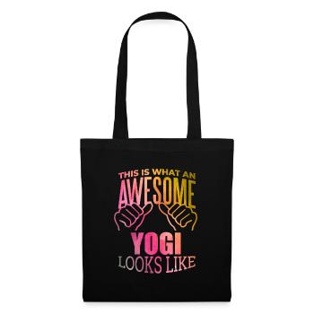 Yoga - Tote Bag - black - Front