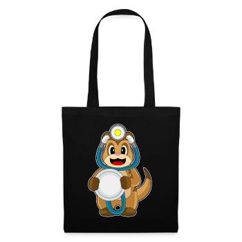 Meerkat Doctor Stethoscope - Tote Bag - black - Front
