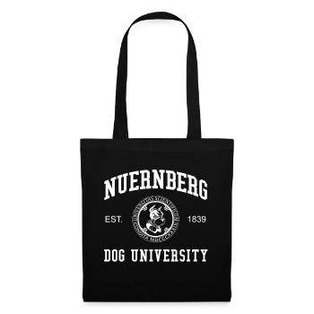 Nürnberg Dog University Universität Hochschule Uni - Tote Bag - black - Front