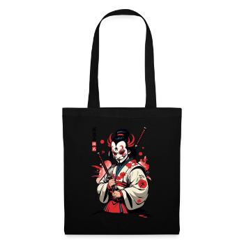 Oni Demons Mask Samurai Japanese Demon Culture - Tote Bag - black - Front