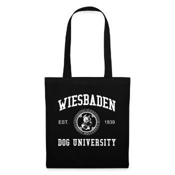 Wiesbaden Dog University University College - Sac en tissu - noir - Devant