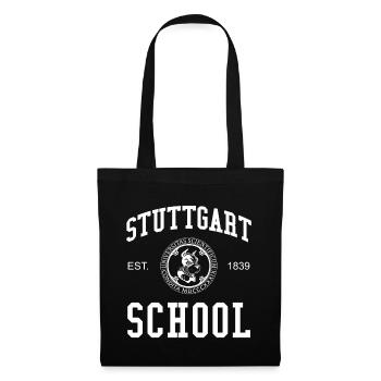 Stuttgart School Universität Hochschule University - Stoffbeutel - Schwarz - Vorne