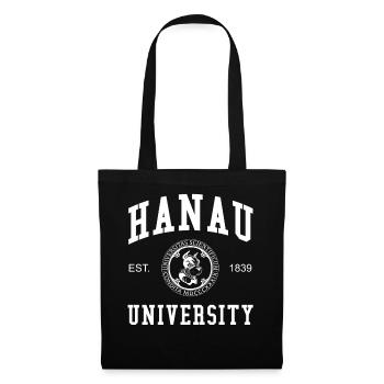 Hanau University Universität Hochschule Uni - Tote Bag - black - Front
