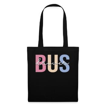 Bus driver school bus driving - Tote Bag - black - Front