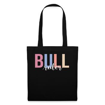 Bull Rider Bull Riding Cowboy - Tote Bag - black - Front