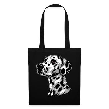 Dalmatian Dog Lover I Love Dalmatians - Tote Bag - black - Front