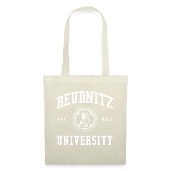Leipzig Reudnitz University Universität Hochschule - Stoffbeutel - Natur - Vorne