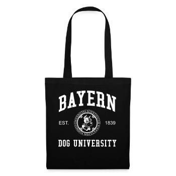 Bavaria Dog University University University - Tote Bag - black - Front