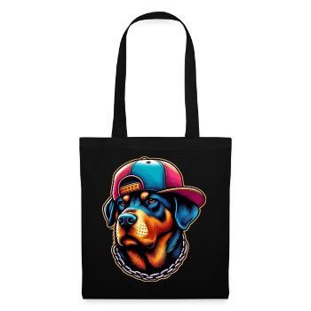 Dog - Tote Bag - black - Front