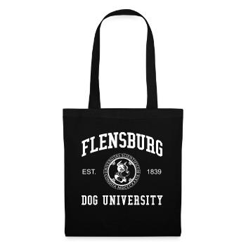 Collège universitaire canin de Flensburg - Sac en tissu - noir - Devant