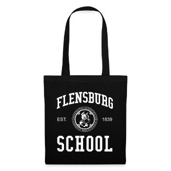 École de Flensburg Collège universitaire École universitaire - Sac en tissu - noir - Devant