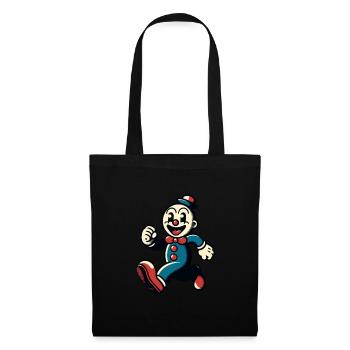Halloween Costume Décoration Spooky Party Design - Sac en tissu - noir - Devant
