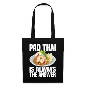 Pad Thai Thai Food Thai Cuisine Thailand - Tote Bag - black - Front