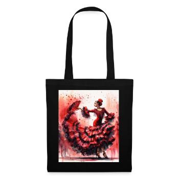 Flamenco Dancer's Passion - Tote Bag - black - Front