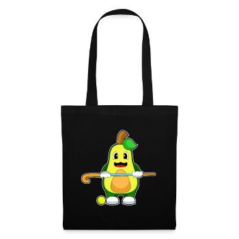 Avocado Gazon Hockey Stick - Sac en tissu - noir - Devant