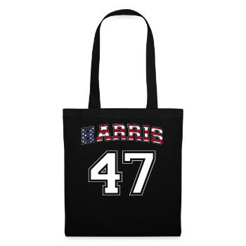 Harris 47e présidente - Kamala Harris 2024 Pour - Sac en tissu - noir - Devant