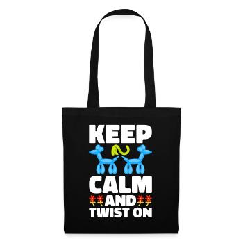 Ballon Twister Ballon Artiste Ballon Animaux - Sac en tissu - noir - Devant