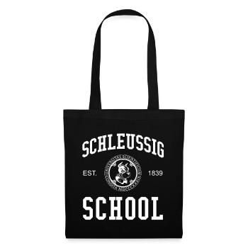 Leipzig Schleussig École universitaire Université - Sac en tissu - noir - Devant